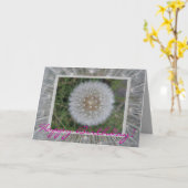 Löwenzahn-Karte Karte (Gelbe Blume)