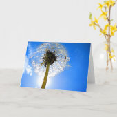 Löwenzahn-Karte Karte (Gelbe Blume)