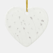 Löwenzahn Keramik Ornament (Vorne)