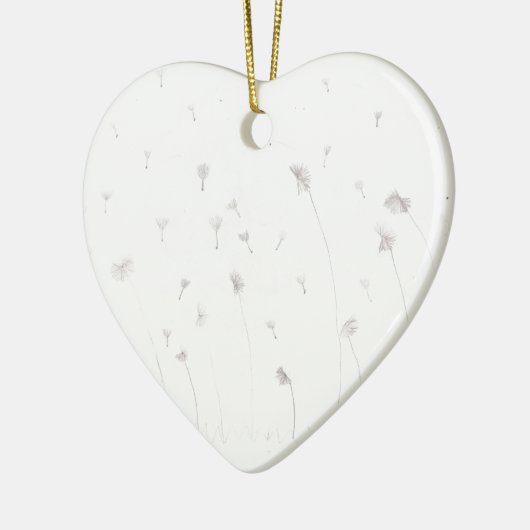 Löwenzahn Keramik Ornament (Links)