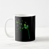 Löwenzahn Kleeblatt St. Patrick Irisch R Kaffeetasse (Links)