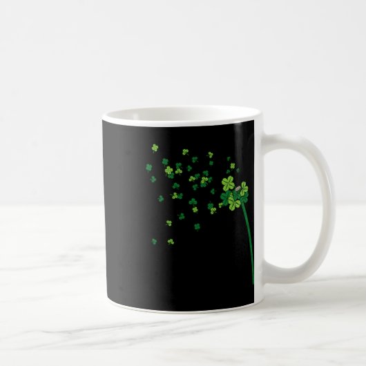 Löwenzahn Kleeblatt St. Patrick Irisch R Kaffeetasse (Rechts)