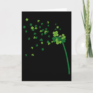 Löwenzahn Kleeblatt St. Patrick Irisch R Karte