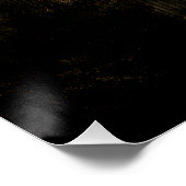 Löwenzahn Krone Melanin Glow Porträt Poster (Ecke)