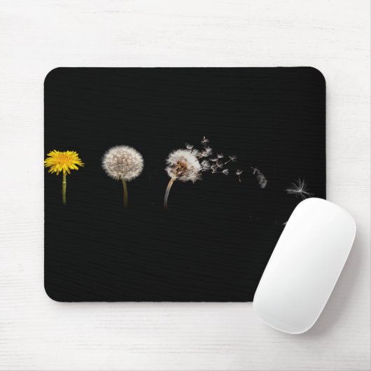 Löwenzahn-Lebenszyklus Mousepad (Mit Mouse)
