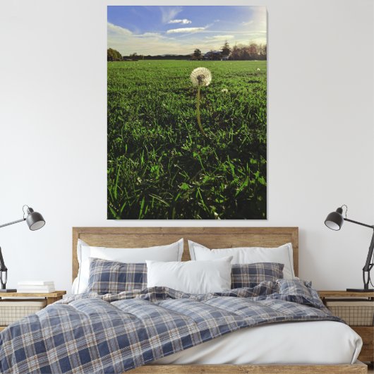 Löwenzahn Leinwanddruck (Insitu (Schlafzimmer))