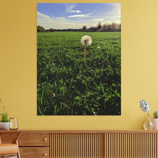 Löwenzahn Leinwanddruck (Insitu (Wohnzimmer))