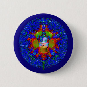 Löwenzahn-Mensch Button