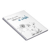 Löwenzahn Notizblock (Rechte Seite)