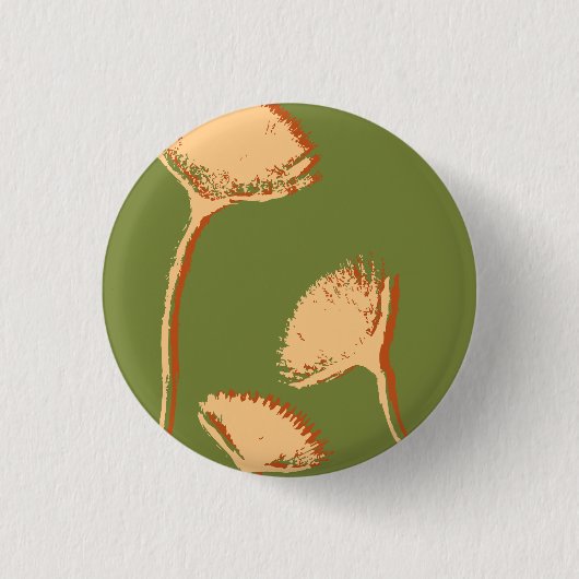 Löwenzahn Pop Button (Vorderseite)