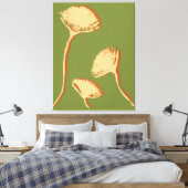 Löwenzahn Pop Leinwanddruck (Insitu (Schlafzimmer))
