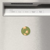 Löwenzahn Pop Magnet (In Situ (Geschirrspüler))