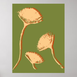 Löwenzahn-Pop Poster
