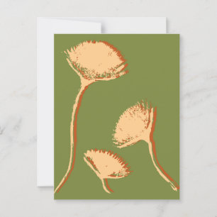 Löwenzahn Pop Postkarte