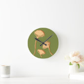 Löwenzahn Pop Runde Wanduhr (Zuhause)