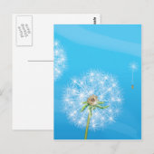 Löwenzahn Postkarte (Vorne/Hinten)