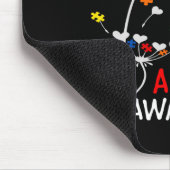 Löwenzahn-Puzzleteil Cooles Autismusrisiko-Geschen Mousepad (Ecke)