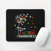 Löwenzahn-Puzzleteil Cooles Autismusrisiko-Geschen Mousepad (Mit Mouse)