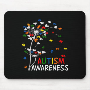 Löwenzahn-Puzzleteil Cooles Autismusrisiko-Geschen Mousepad