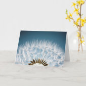 Löwenzahn-Samen Karte (Gelbe Blume)