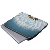 Löwenzahn-Samen Laptopschutzhülle (Vorne Knopf)