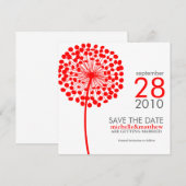Löwenzahn Save-the-Date-Ankündigungen Save The Date (Vorne/Hinten)