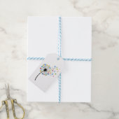 Löwenzahn Schmetterling Fluss Geschenkanhänger (Mit Garn)
