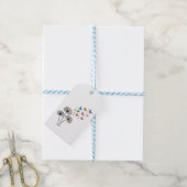 Löwenzahn Schmetterlingsblüte Geschenkanhänger (Mit Garn)