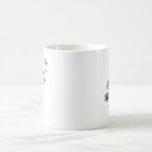 Löwenzahn Schmetterlingsblüte Kaffeetasse (Mittel)