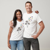Löwenzahn Schmetterlingsblüte T-Shirt (Unisex)