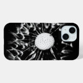 Löwenzahn schwarz Case-Mate iPhone hülle (Rückseite (Horizontal))