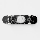 Löwenzahn schwarz skateboard (Horizontal)