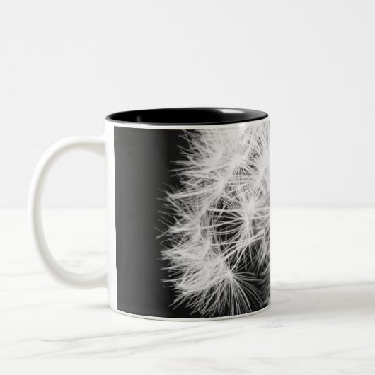 Löwenzahn-Tasse Zweifarbige Tasse (Links)