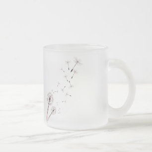 Löwenzahn-Tassen Mattglastasse