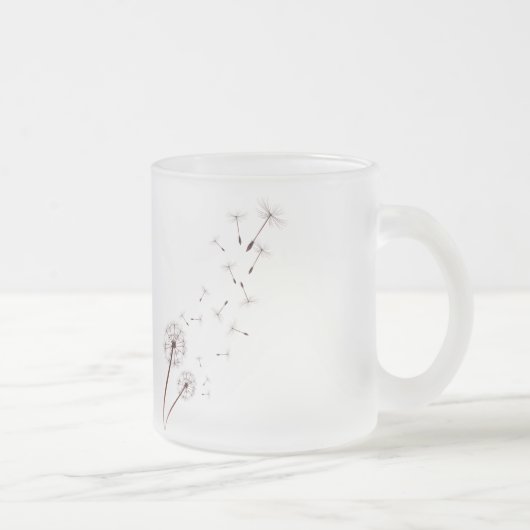 Löwenzahn-Tassen Mattglastasse (Rechts)