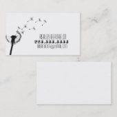 Löwenzahn-Telefonkarte Telefonnummerkarte (Vorne/Hinten)