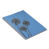 Löwenzahn-Trio-Notizbuch Notizblock (Rechte Seite)