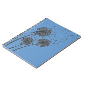 Löwenzahn-Trio-Notizbuch Notizblock (Linke Seite)