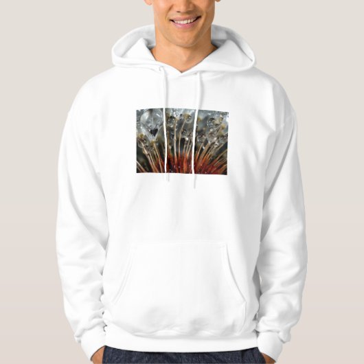 Löwenzahn und Wassertropfen, CA Hoodie (Vorderseite)