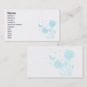 Löwenzahn Visitenkarte (Vorne/Hinten)