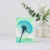 Löwenzahn Visitenkarte (Stehend Vorderseite)