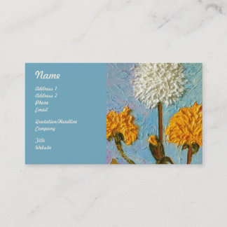 Löwenzahn-Visitenkarten Visitenkarte