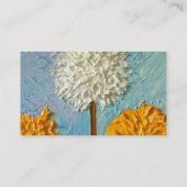 Löwenzahn-Visitenkarten Visitenkarte (Rückseite)