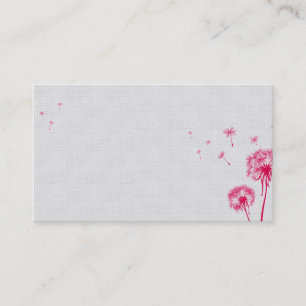 Löwenzahn-Visitenkarten Visitenkarte