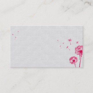 Löwenzahn-Visitenkarten Visitenkarte