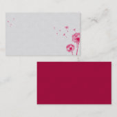 Löwenzahn-Visitenkarten Visitenkarte (Vorne/Hinten)