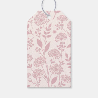 Löwenzahn-Wiese Gedämpfte Rose - Neutral Geschenkanhänger