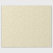Löwenzahn-Wiese Neutral - Goldenes Weizenfeld Geschenkpapier (Flach)