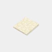 Löwenzahn-Wiese Neutral - Goldenes Weizenfeld Post-it Klebezettel (angewinkelt)
