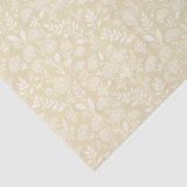 Löwenzahn-Wiese Neutral - Goldenes Weizenfeld Seidenpapier (Detail)
